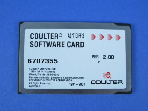Software Card, Version2, for Coulter AcT Diff