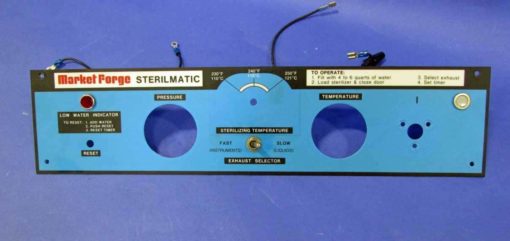 Market Forge STME-L Control Panel 10-6816