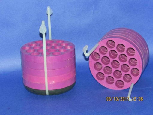 Centrifuge Adapter Assembly, Multi-Disc™, Polypropylene, Purple, 16 mm dia (2/Pkg) 341977