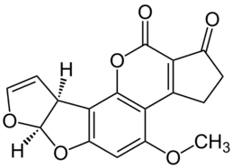 Aflatoxin B1 Structural Formulae V 1 - Food Contaminant Analysis - Aflatoxins & Other Mycotoxins