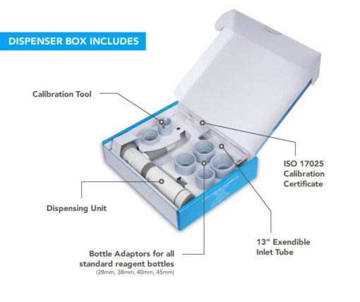 disp5 copy 1 510x428 - Lentus Bottle Top Dispenser - Hydrofluoric Acid & Trace Analysis