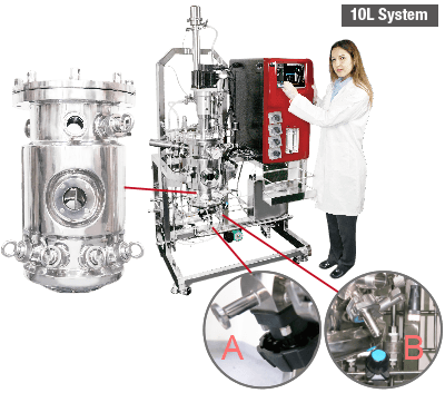 FS 10L 08 - SIP Fermentation System (Pilot Scale), FS-10L/ FS-30L / FS-50L