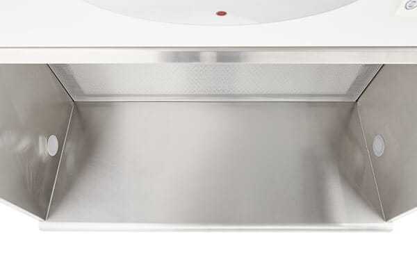 NuAire 6' AireGard ES (Energy Saver) NU-340 Console Horizontal Laminar Flow Hood nu 340 work surface 600x400 1 - NuAire 6' AireGard ES (Energy Saver) NU-340 Console Horizontal Laminar Flow Hood