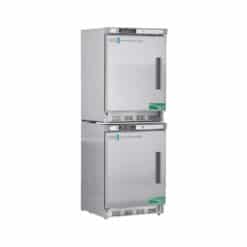 9 cu. ft. Stainless Steel Refrigerator and Freezer Combination, Left Hinged