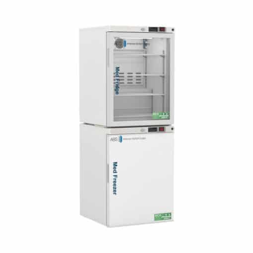 10 cu. ft. Premier Pharmacy Refrigerator & Freezer (-22°F Operation) Combination, with Glass Door Refrigerator