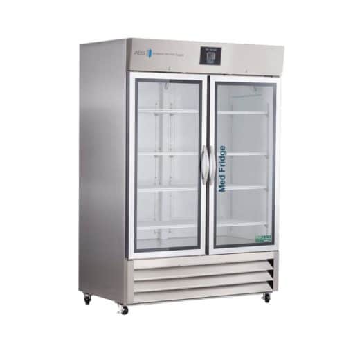 Untitled design 2022 05 10T113934.043 510x510 - 49 cu. ft. Glass Door Stainless Steel Pharmacy Refrigerator