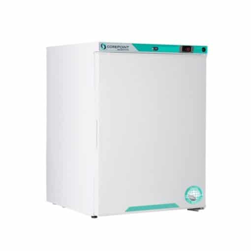 4 cu. ft Corepoint Scientific™ White Diamond Series Undercounter Freezer Freestanding (-30°C)