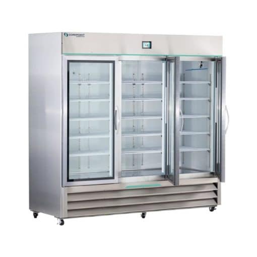 Untitled design 2022 05 12T092600.046 510x510 - 72 cu. ft. Corepoint Scientific™ White Diamond Series Laboratory and Medical Stainless Steel Refrigerator