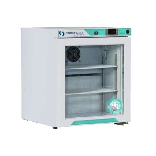 Untitled design 2022 05 12T142507.207 510x510 - 1 cu. ft. Corepoint Scientific™ White Diamond Series Countertop Refrigerator Freestanding