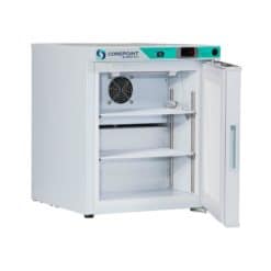Untitled design 2022 05 12T143218.606 247x247 - 1 cu. ft. Corepoint Scientific™ White Diamond Series Countertop Refrigerator Freestanding