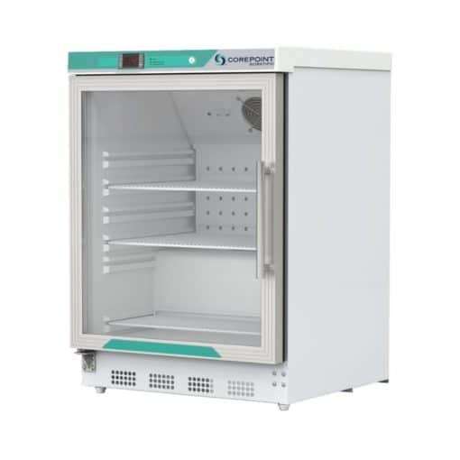 Untitled design 2022 05 12T145030.594 510x510 - 4.6 cu. ft. Corepoint Scientific™ White Diamond Series Undercounter Refrigerator Built-In, Left Hinged