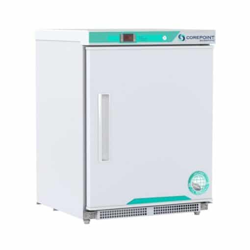 Untitled design 2022 05 12T145821.631 510x510 - 4.6 cu. ft. Corepoint Scientific™ White Diamond Series Undercounter Refrigerator Built-In, ADA