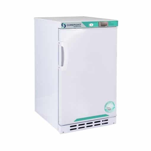 2.5 cu. ft. Corepoint Scientific™ White Diamond Series Undercounter Built-In Refrigerator