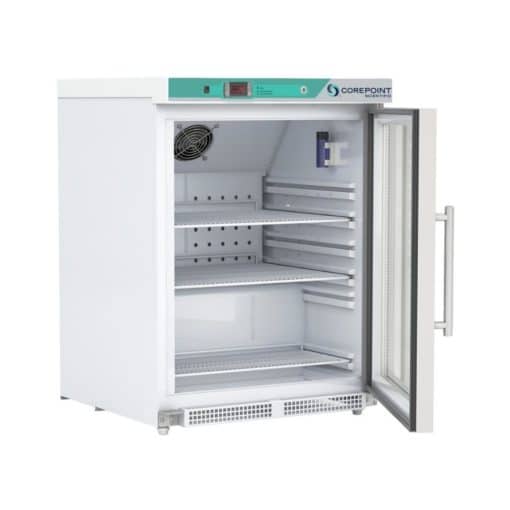 Untitled design 2022 05 12T155642.620 510x510 - 4.6 cu. ft. Corepoint Scientific™ White Diamond Series Undercounter Refrigerator Built-In