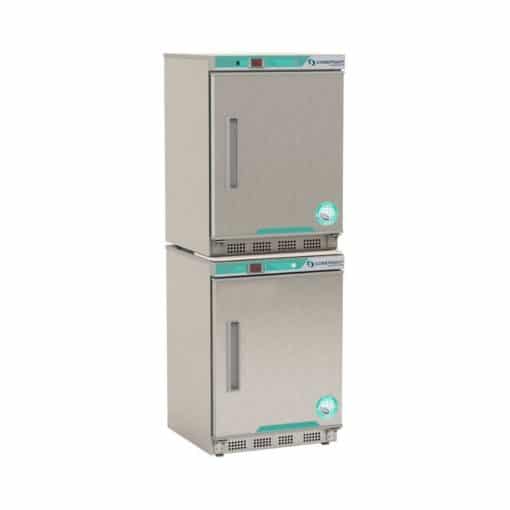 9 cu. ft. Corepoint Scientific™ White Diamond Series Refrigerator & Freezer Combination