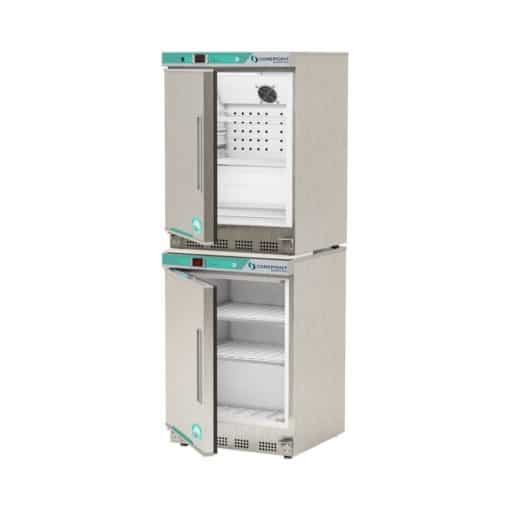9 cu. ft. Corepoint Scientific™ White Diamond Series Refrigerator & Freezer Combination, Left Hinged