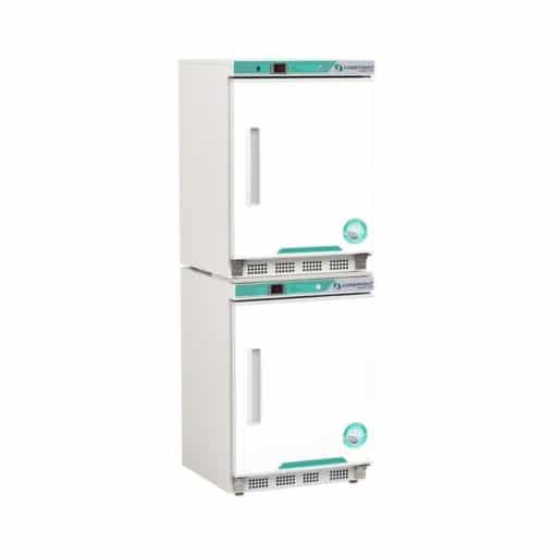 9 cu. ft. Corepoint Scientific™ White Diamond Series Refrigerator & Freezer Combination