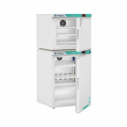 Untitled design 2022 05 16T090208.903 510x510 - 5.2 cu. ft. Corepoint Scientific™ White Diamond Series Refrigerator & Auto Defrost Freezer Combo