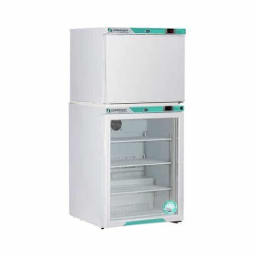 7 cu. ft. Corepoint Scientific™ White Diamond Series Refrigerator & Freezer Combination