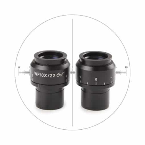 Untitled design 2022 07 14T111628.895 510x510 - Euromex HWF 10x/22 mm eyepiece only with 10/100 micrometer and cross hair for NexiusZoom EVO