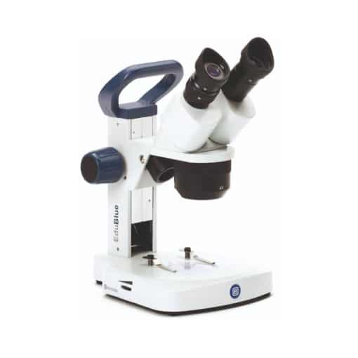 Untitled design 2022 07 14T162130.834 510x510 - Euromex Binocular stereo microscope EduBlue, 2x/4x revolving objective, 20x/40x magnification with rack and pinion stand with incident and transmitted LED cordless illumination