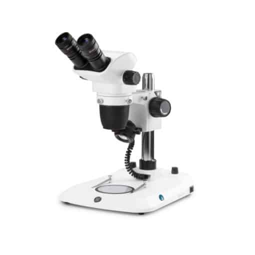 Untitled design 2022 07 14T162734.511 510x510 - Euromex Binocular stereo zoom microscope NexiusZoom, 0.67x to 4.5x zoom objective, magnification from 6.7x to 45x with pillar stand.  Incident and transmitted 3 W LED illuminations
