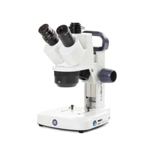 Untitled design 2022 07 18T094720.615 510x510 - Euromex Trinocular stereo microscope EduBlue, 2x/4x revolving objective, 20x/40x magnification with rack and pinion stand with incident and transmitted LED cordless illumination