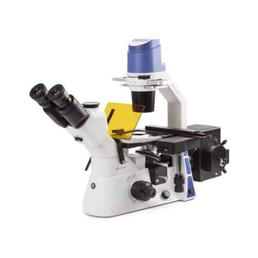 Untitled design 2022 07 18T104610.662 510x510 - Euromex Inverted microscope for fluorescence with mechanical stage PL Fluarex 10x and PLPH Fluarex 20/40x - Rail for 4 filter blocks and with transportation box