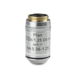 Untitled design 2022 07 18T133602.705 247x247 - Euromex Plan PLi S100x/1.25 IOS oil-immersion objective with built-in iris diaphragm for iScope Life science. Working distance 0.13 mm