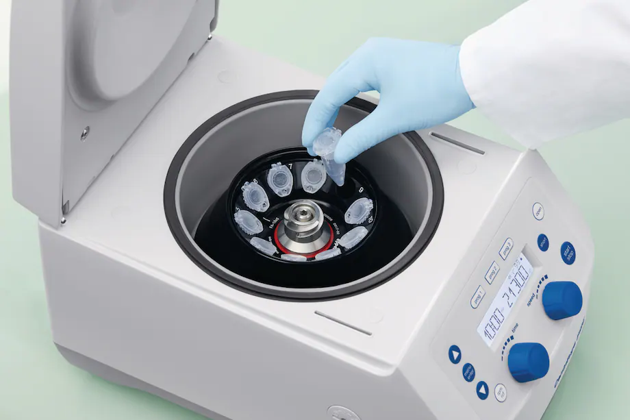 Eppendorf Centrifugation Centrifuge 5425 open Rotor FA 10x5 KV product - Eppendorf 5424/5424 R Microcentrifuge