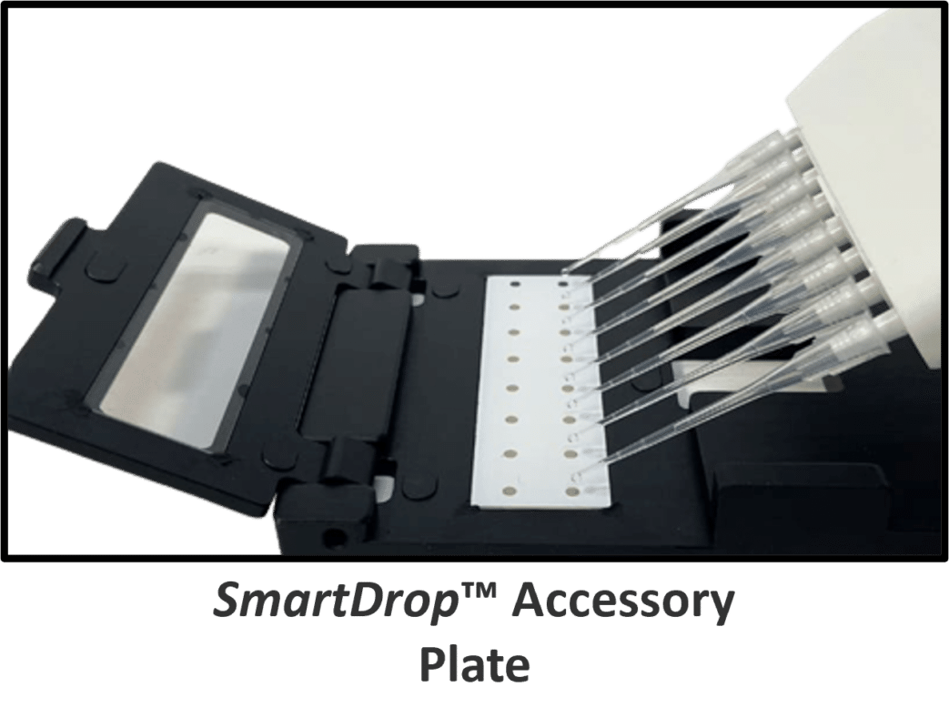 MR9610 SmartDrop Accessory Plate 1043x800 - Accuris SmartReader UV-Vis Microplate Readers