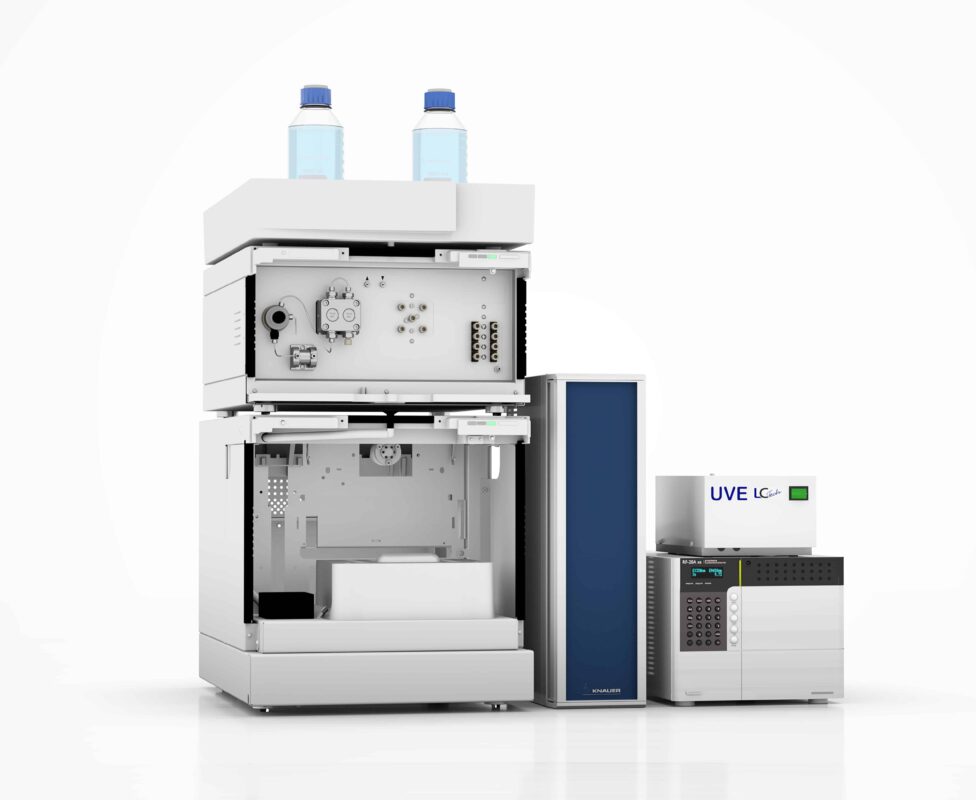 System turm P61L AS61L CT21L UVE FLD ot vl e1715622613810 976x800 - Case Study: Achieving Optimal Results with KNAUER HPLC Systems