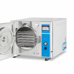 Alternative view of RAYPA Front-loading Benchtop Autoclave with Prevacuums and Drying AHS-B Series