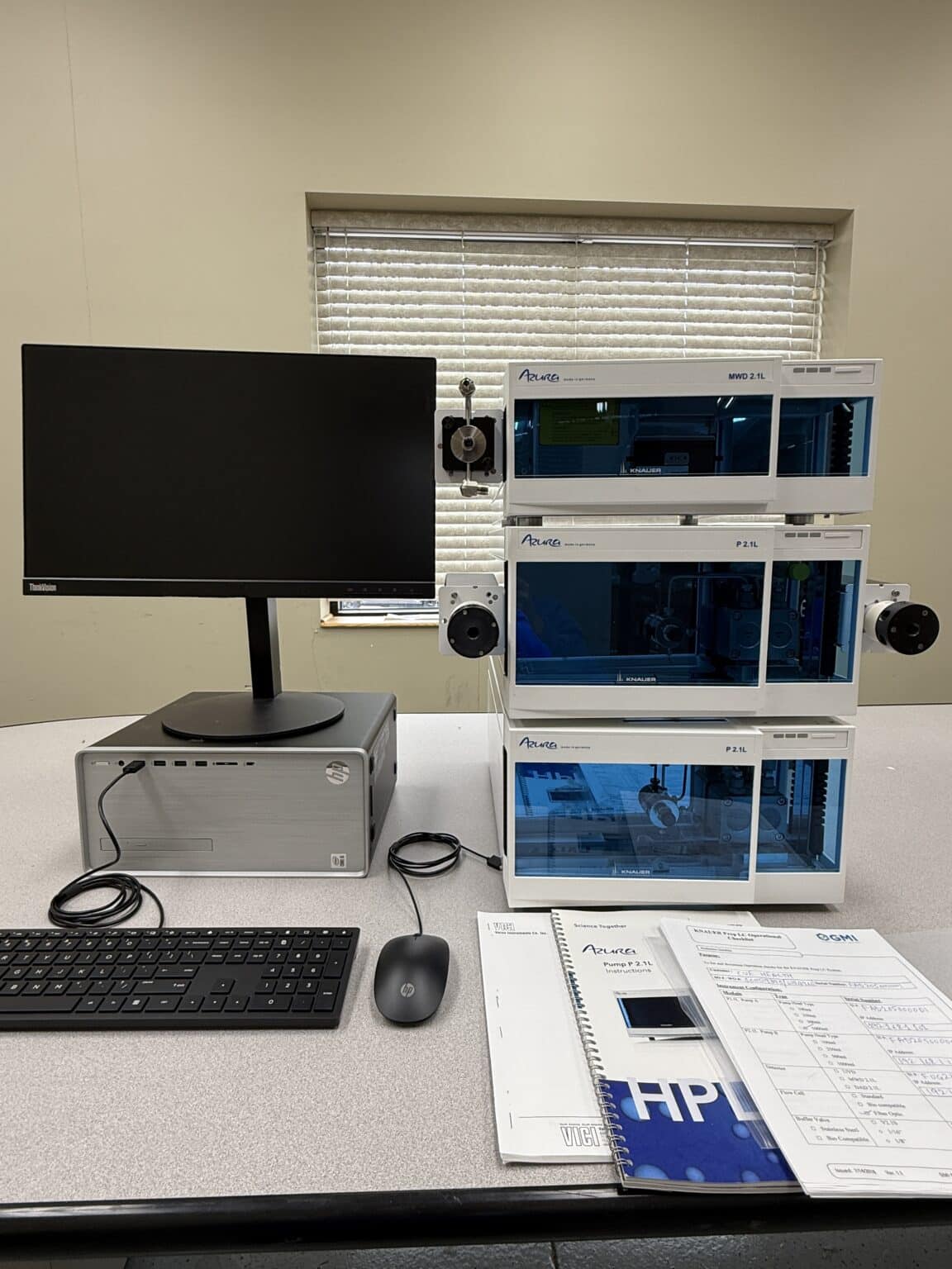 Knauer System KNAUER AZURA Prep Pilot 1000 HPG Chromatography System | GMI - Trusted ...