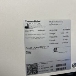 Thermo Scientific Sorvall Legend Micro 17 R Centrifuge