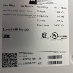 Alternative view of Thermo Scientific Sorvall X Pro Series Centrifuge